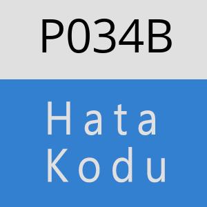 P034B hatasi