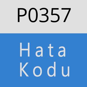 P0357 hatasi