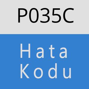 P035C hatasi