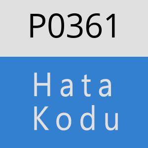 P0361 hatasi