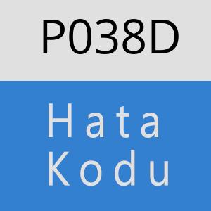 P038D hatasi