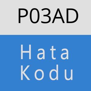 P03AD hatasi