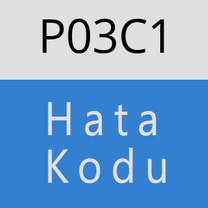 P03C1 hatasi