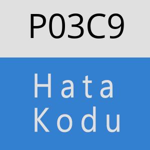 P03C9 hatasi