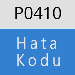 P0410 hatasi
