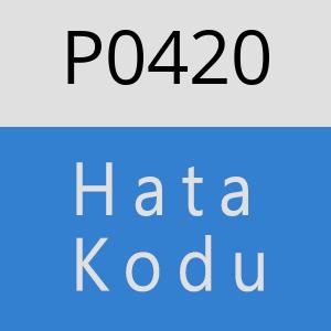 P0420 hatasi