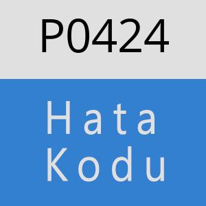 P0424 hatasi