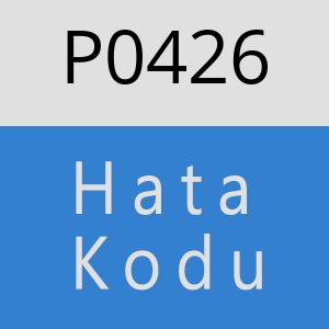 P0426 hatasi