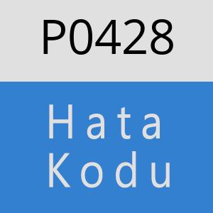 P0428 hatasi