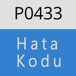 P0433 hatasi