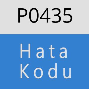 P0435 hatasi