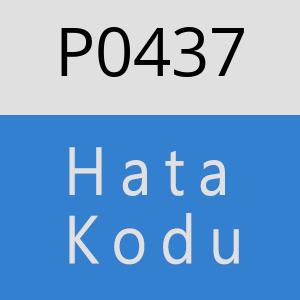 P0437 hatasi