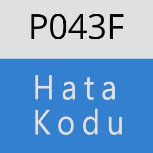 P043F hatasi