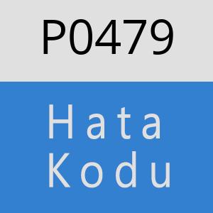 P0479 hatasi