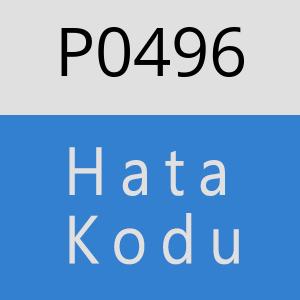 P0496 hatasi