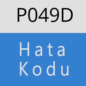 P049D hatasi