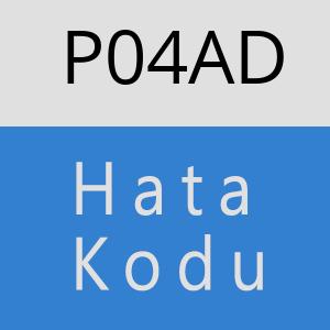 P04AD hatasi