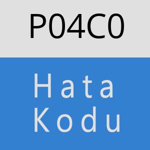 P04C0 hatasi