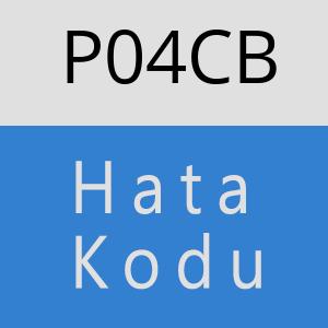 P04CB hatasi