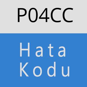 P04CC hatasi