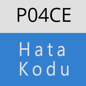 P04CE hatasi