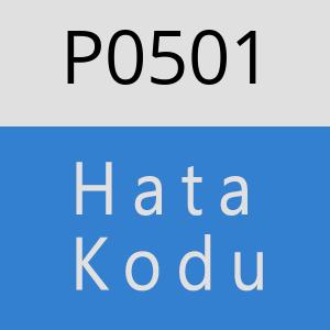 P0501 hatasi