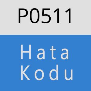 P0511 hatasi