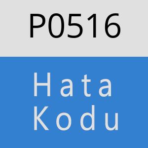 P0516 hatasi