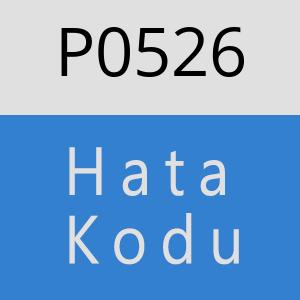 P0526 hatasi