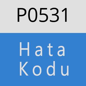 P0531 hatasi