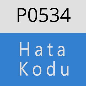 P0534 hatasi