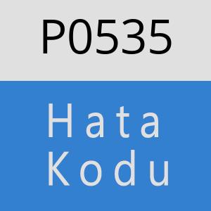 P0535 hatasi