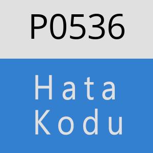 P0536 hatasi