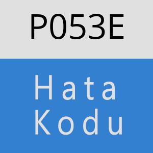 P053E hatasi