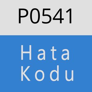 P0541 hatasi