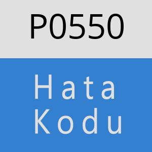 P0550 hatasi