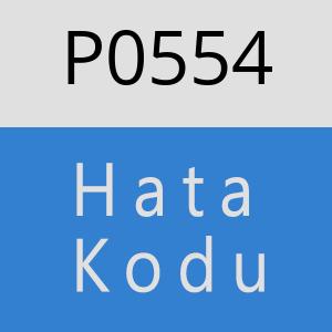 P0554 hatasi