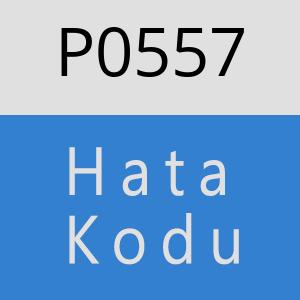 P0557 hatasi