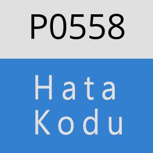 P0558 hatasi