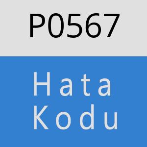 P0567 hatasi