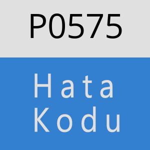 P0575 hatasi