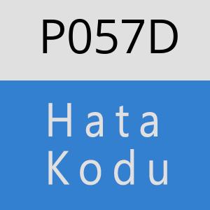 P057D hatasi