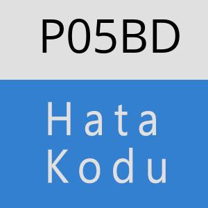 P05BD hatasi