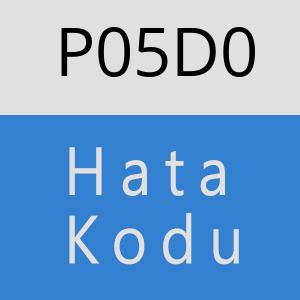 P05D0 hatasi