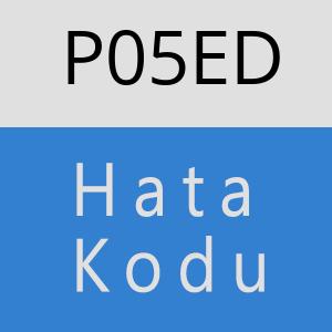 P05ED hatasi