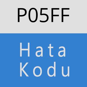 P05FF hatasi