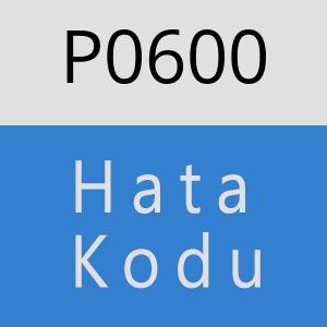 P0600 hatasi