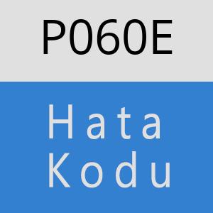 P060E hatasi