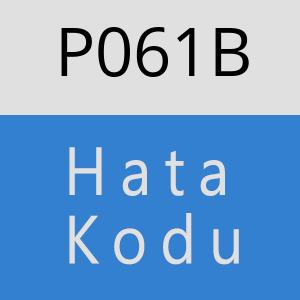 P061B hatasi