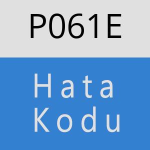 P061E hatasi